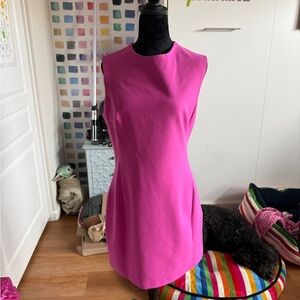 Zara Pink Sleeveless Shift Dress
